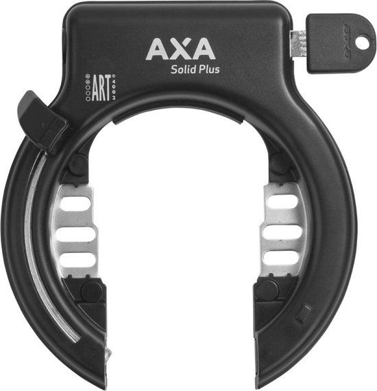 Axa Solid Plus Ringslot - Zwart - ART2 - Stadsfiets