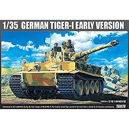 Academy AC13239 - 1/35 Tiger-I vroege versie tank met interieur