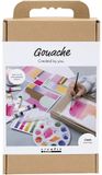 Creativ company CC Hobbyset Gouache Schilderijen Diverse Kleuren
