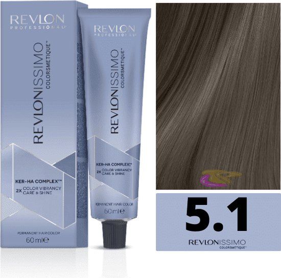 Revlon Revlonissimo Colorsmetique Nº 5.1 - 60 ml - Permanent - Light Ash Brown