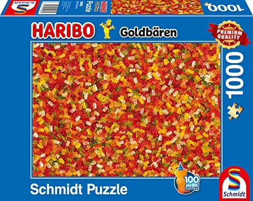 Schmidt Spiele 59969 Haribo, gouden beren, puzzel met 1000 stukjes