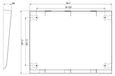 Schneider Electric Toit de protection 1200x400 NSYSC1240