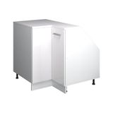 Vicco Rion Kast voor schuine wand Hoekkast – 75.6 x 81.6 cm met 1 deur, kastromp 60 cm diepte Wit Hoogglans