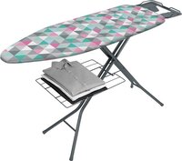 Metaltex Stiro Line Antares Strijktafel - 114x38 cm - Geometric - Verstelbaar In Hoogte