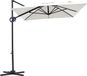 AXI Luma parasol zweefparasol 200x300 cm anthracite/beige
