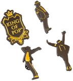 Grupo Michael Jackson Pin Badges Set (4)