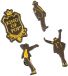Grupo Michael Jackson Pin Badges Set (4)