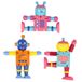 Majigg Flexi houten Robots.FSC. 12 stuks. 3+
