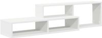 vidaXL Wand TV Stand 120 x 25 x 28,5 cm Bewerkt hout
