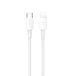 DUDAO L7SCL Câble USB-C vers Lightning 30W 1m Blanc