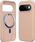 kwmobile telefoonhoesje geschikt voor Google Pixel 11 / Pixel 11 Pro - Hoesje met magneet compatibel met MagSafe - Smartphone case in oudroze