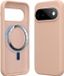 kwmobile telefoonhoesje geschikt voor Google Pixel 11 / Pixel 11 Pro - Hoesje met magneet compatibel met MagSafe - Smartphone case in oudroze
