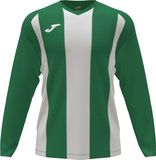 Joma Pisa II Voetbalshirt Lange Mouw Kinderen - Groen / Wit | Maat: 164