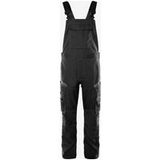 Fristads Amerikaanse overall 1556 STFP - Zwart/Grijs - C148