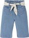 Vertbaudet Jean large pour bébé avec ceinture à nouer