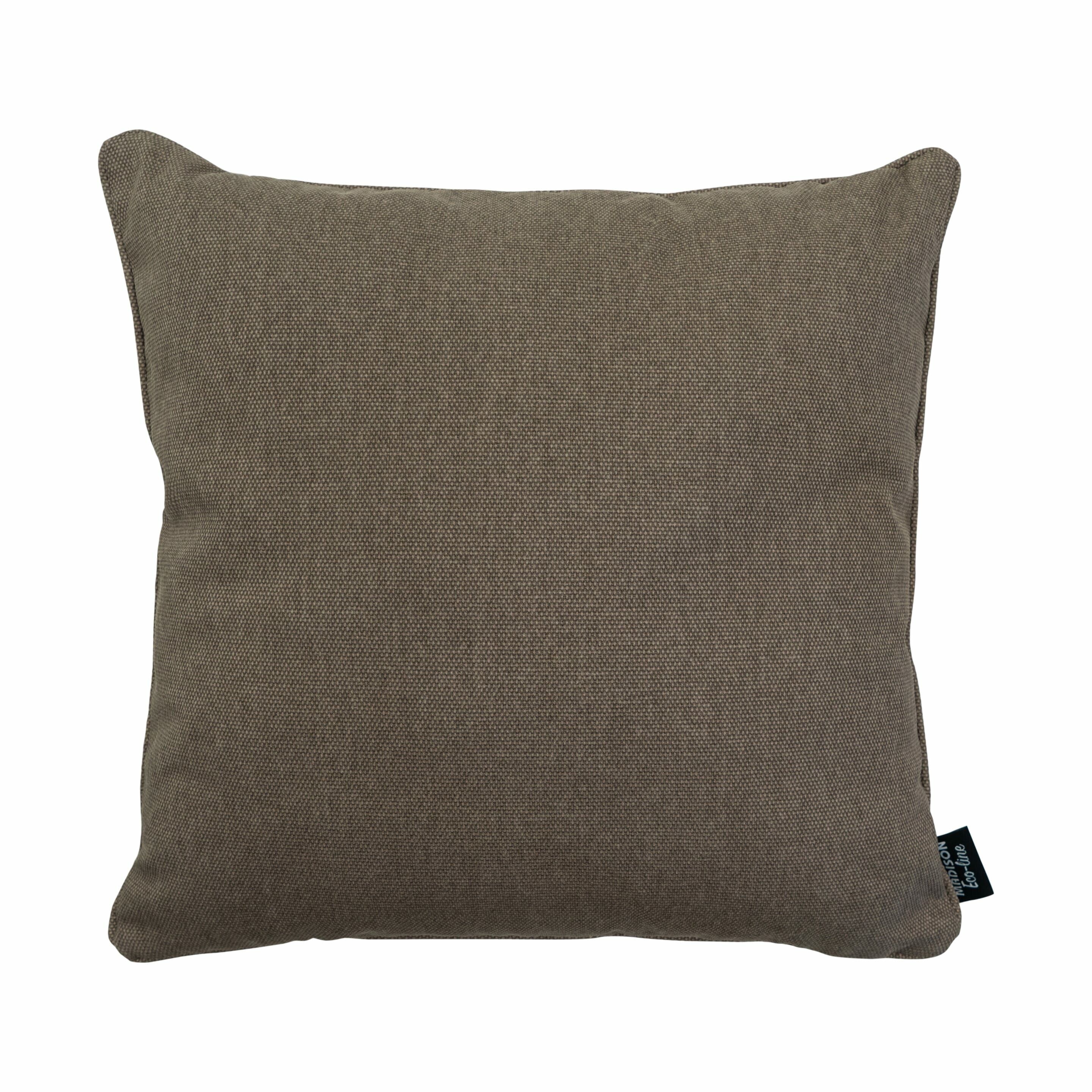 Sierkussen 50x50 Taupe - Katoen/Polyester - Vierkant