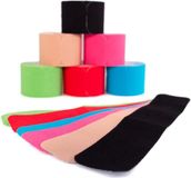 axion® - Kinesiotape set van 6 - Voorgesneden - 25x5 cm - Waterdicht - Huidvriendelijk