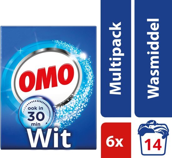 Omo Omo Wit - 798 g - Waspoeder x6