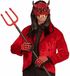 Widmann Kinloos masker duivel rood