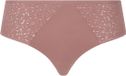 Chantelle Lingerie Dames Slips Gebloemd Bruin XL