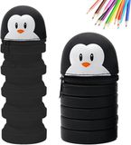 Non-branded 2-in-1 Penguin Silicone Pen Case