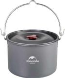 Inox kookset voor 1-6 personen, geschikt voor gebruik buitenshuis