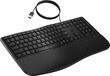 HP 480 Comfort Wired Keyboard - AZERTY BE - Black