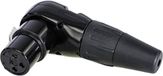 Rean AV RC3FR-B XLR-connector Koppeling, haaks Aantal polen: 3 1 stuk(s)