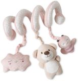 Interbaby Newborn Activiteitenspiraal roze | beertje | vlinder | wolkje |