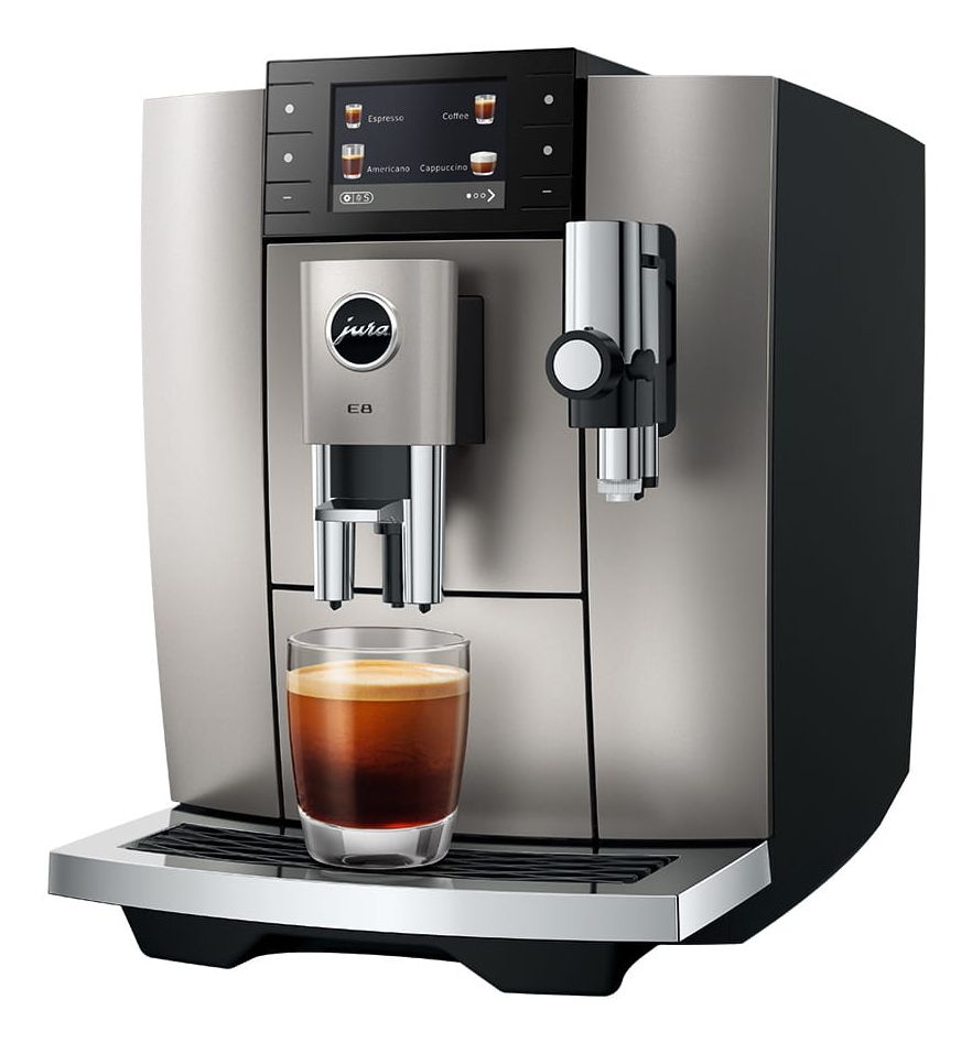 JURA E8 Midnight Silver (ED)