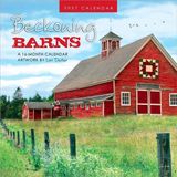 Beckoning Hopper Studios Beckoning Barns 2027 12 X 24 Inch (Hanging) Monthly Square Wall Calendar Featuring the Artwork of Lori Deiter Plastic-Free