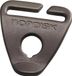 Nordisk Aluminium Helm-schieber-clip 20 mm 8 unités gris gris taille unique