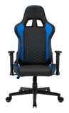 SENSE7 Spellcaster Gaming Chair, Faux Leather, Black/Blue