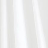 Differnz Douchegordijn Color – 240 x 200 cm – Verzwaard – 100% Polyester – Wit