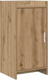 vidaXL Dressoir Artisanaal eiken 40 x 36 x 80 cm Bewerkt hout