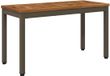 vidaXL Banc de jardin 80,5 x 35 x 45 cm Acacia massif Bois naturel Café