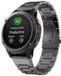 By Qubix Qubix Stalen Schakelband Zwart 26mm Quickfit voor Garmin Fenix 8 / 8 Pro 51mm