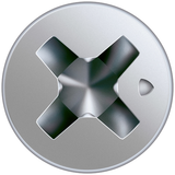 Spax FEX-A - Vis - 3,9 x 38 mm - 1000 pièces - Tête plate - Phillips H2 - Pointe de perçage - Titane argent