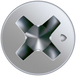 Spax FEX-A - Vis - 3,9 x 38 mm - 1000 pièces - Tête plate - Phillips H2 - Pointe de perçage - Titane argent