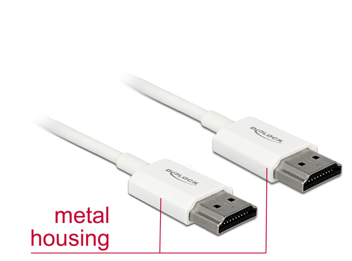 DeLOCK 85139 - HDMI Kabel - 4,5 m - Wit