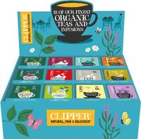 Clipper Biologisch thee - probeer box - assortiment box - 12 verschillende smaken - 180 theezakjes