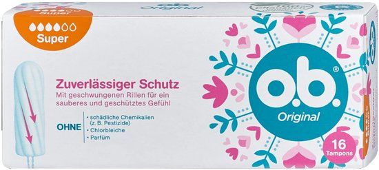 O.B. Tampons ProComfort Super 16 stuks