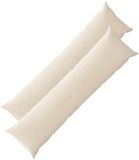 vidaXL - Kussensloop - 2 stuks - HEERLEN - Crèmekleurig - 40 x 145 cm - Chenille Stof