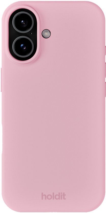 Holdit Silicone Case geschikt voor Apple iPhone 17 - Roze