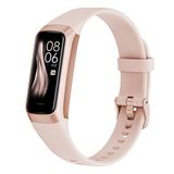 Verschillende C60 Roze GPS Smartwatch Fitnesstracker met Zuurstofdetectie