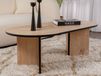 DOLONE Table basse 120 cm chêne saphire