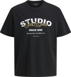 JACK&JONES JJYUKI TEE SS CREW NECK BF Heren T-shirt Zwart XL
