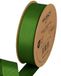 Halbach Seidenbänder Premium ripslint, breedte: 25 mm, lengte: 25 m, duurzaam cadeaulint van gerecycled polyester, ideaal als lint, kleur: mosgroen