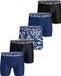 Björn Borg Bjorn Borg 5-Pack Performance Heren Boxershort Microfiber Blauw Combi / S
