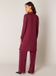 BASE LEVEL Yayla Long Vest - Wine Red - maat 44